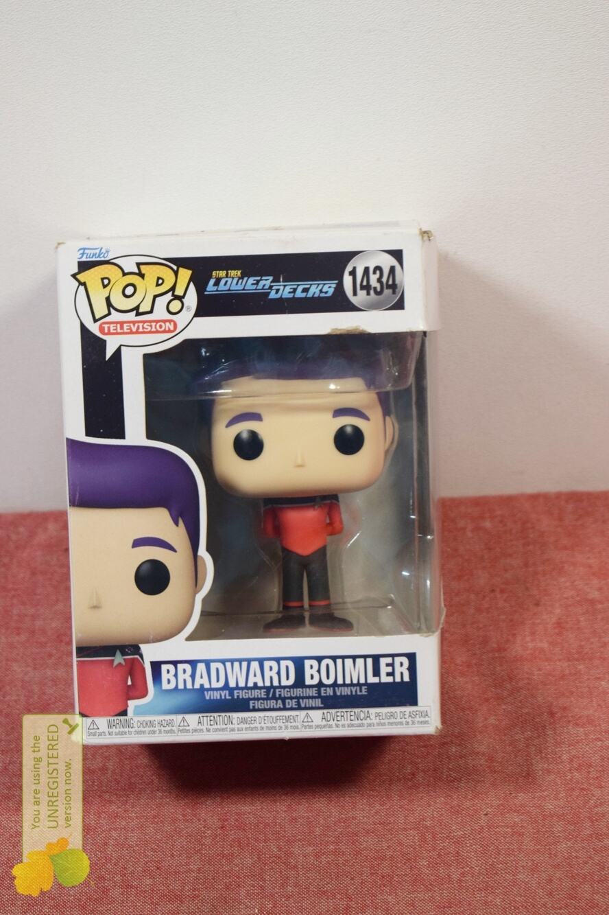 Funko Pop! Star Trek Lower Decks Bradward Boimler #1434 (Pack Wear)